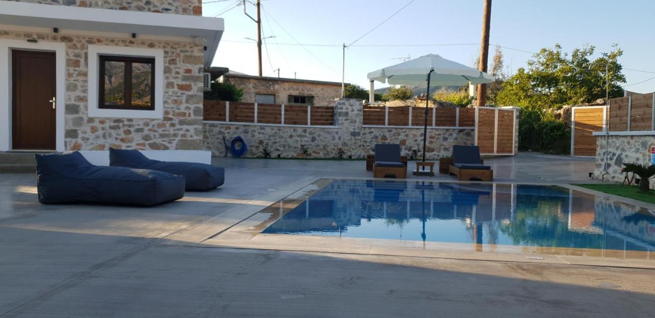 Double Bee Villa With Private Pool Agios Konstantinos  Экстерьер фото