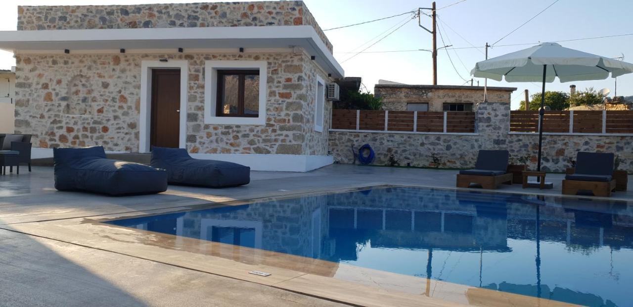Double Bee Villa With Private Pool Agios Konstantinos  Экстерьер фото