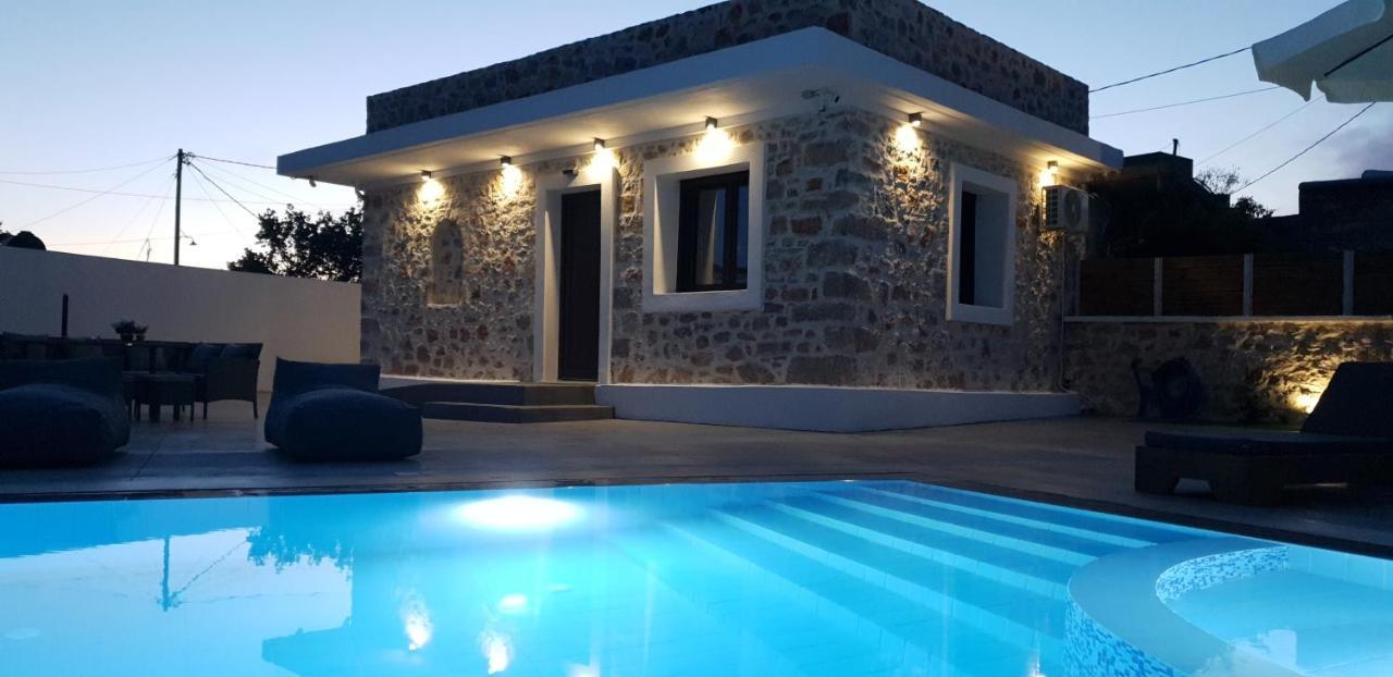 Double Bee Villa With Private Pool Agios Konstantinos  Экстерьер фото