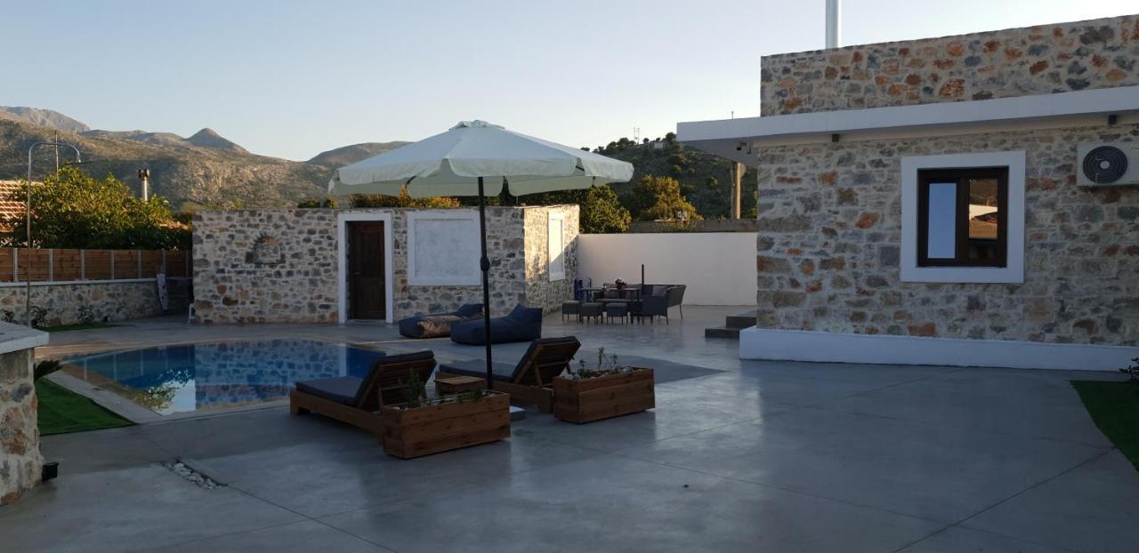 Double Bee Villa With Private Pool Agios Konstantinos  Экстерьер фото