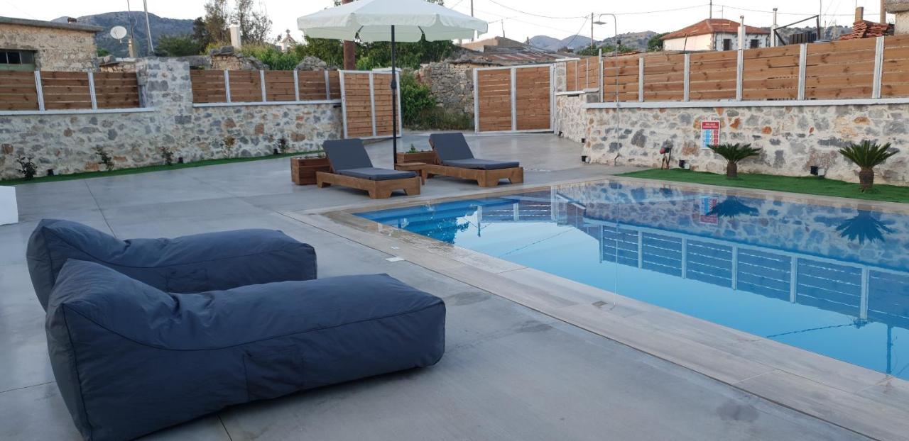 Double Bee Villa With Private Pool Agios Konstantinos  Экстерьер фото