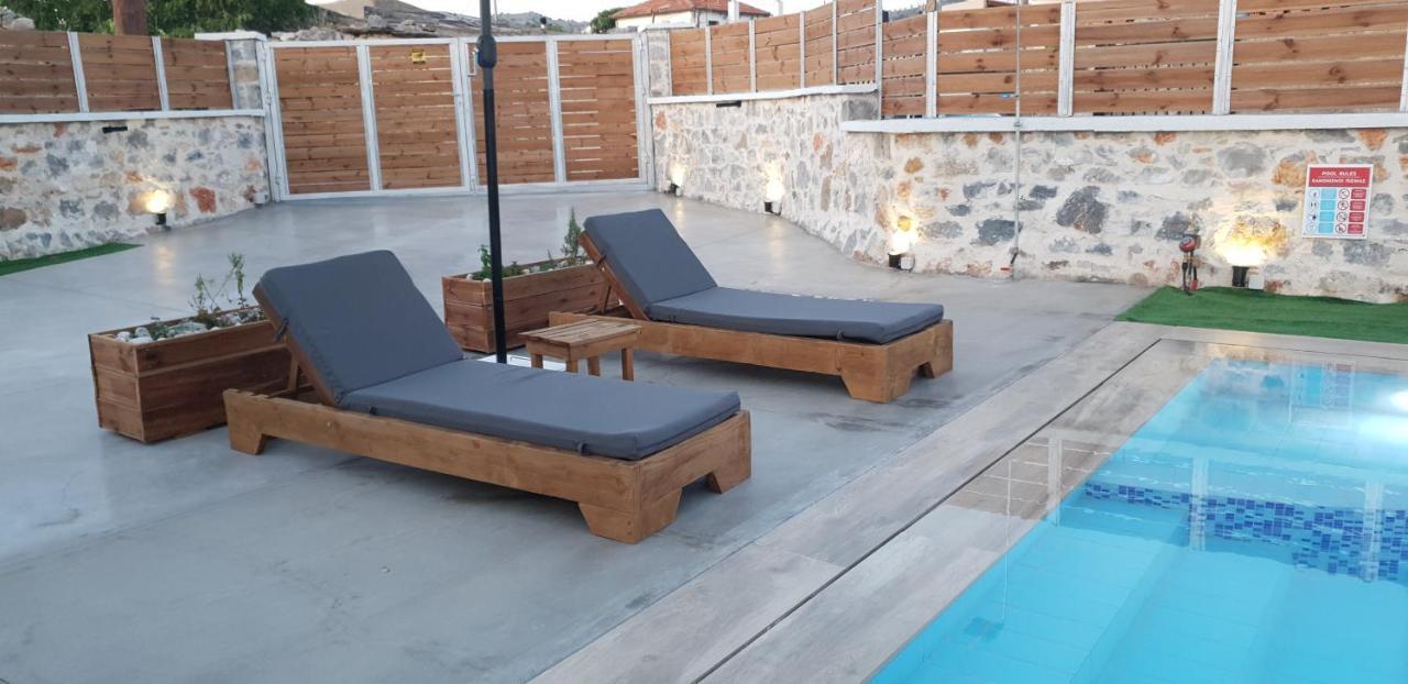 Double Bee Villa With Private Pool Agios Konstantinos  Экстерьер фото